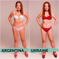 Как изглежда перфектното тяло според хората в 18 държави